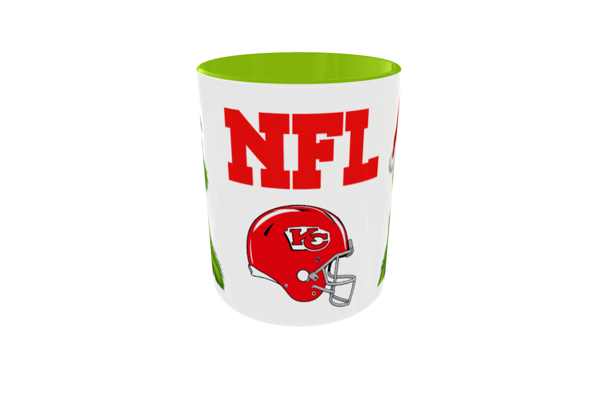 Grinch NFL Helm Tasse B-F