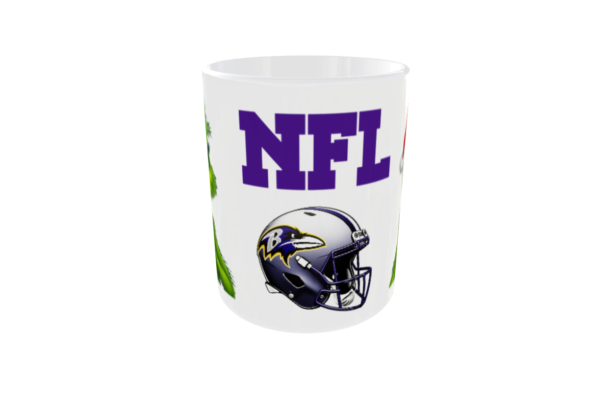 Grinch NFL Helm Tasse G-V