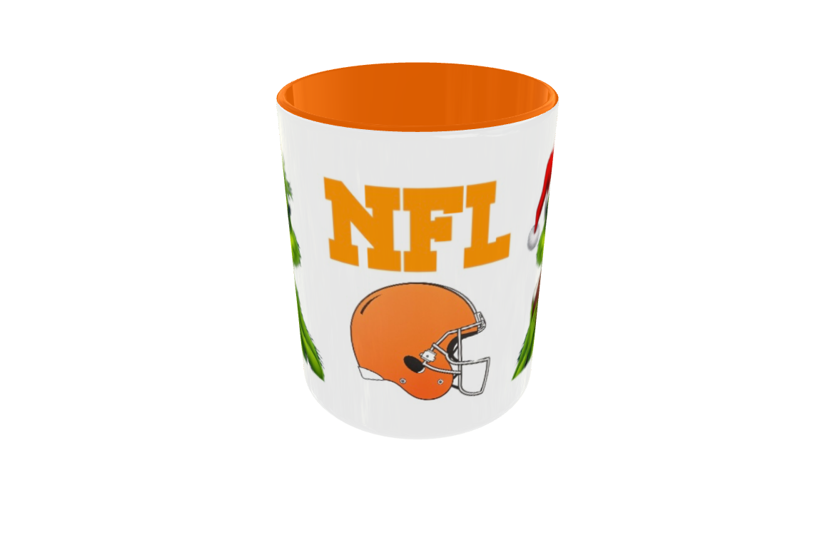 Grinch NFL Helm Tasse B-F