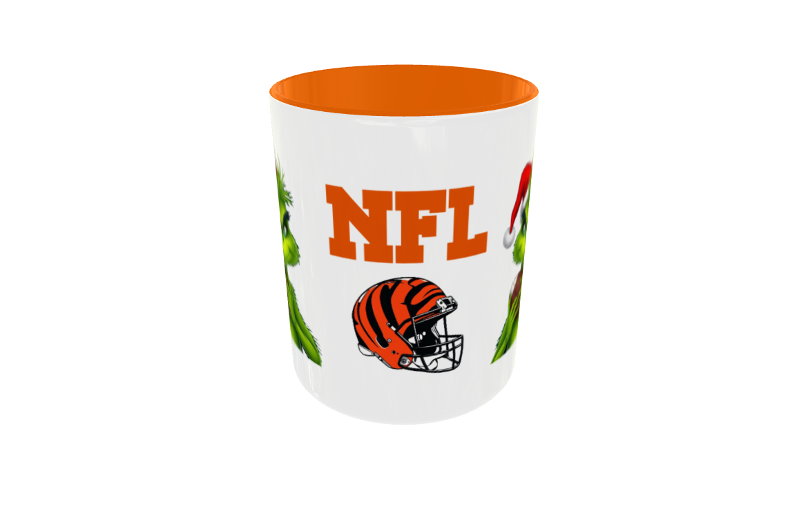 Grinch NFL Helm Tasse B-F