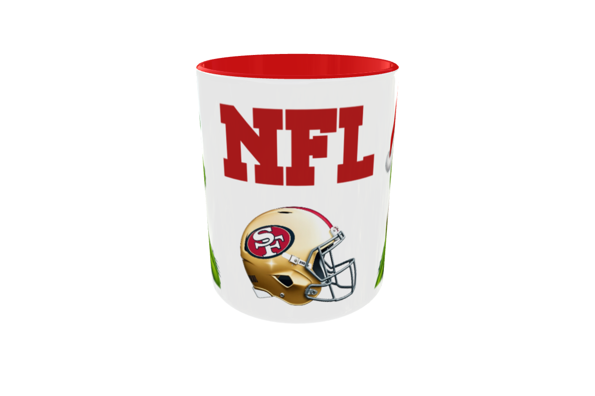 Grinch NFL Helm Tasse B-F