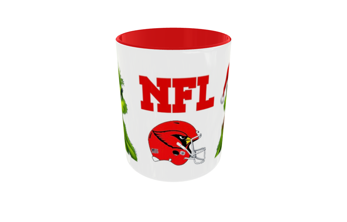 Grinch NFL Helm Tasse B-F