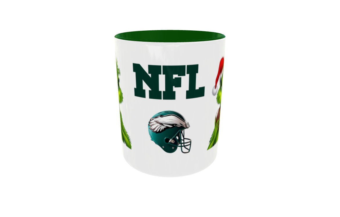 Grinch NFL Helm Tasse B-F