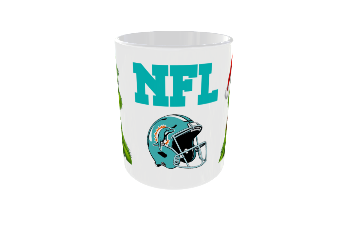 Grinch NFL Helm Tasse B-F