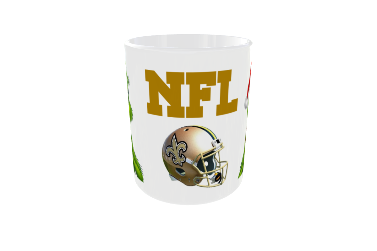 Grinch NFL Helm Tasse G-V