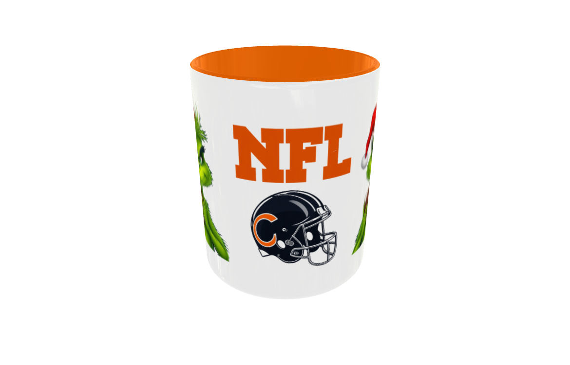 Grinch NFL Helm Tasse B-F