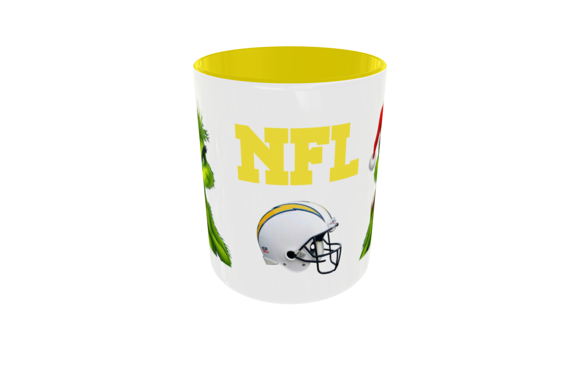 Grinch NFL Helm Tasse B-F