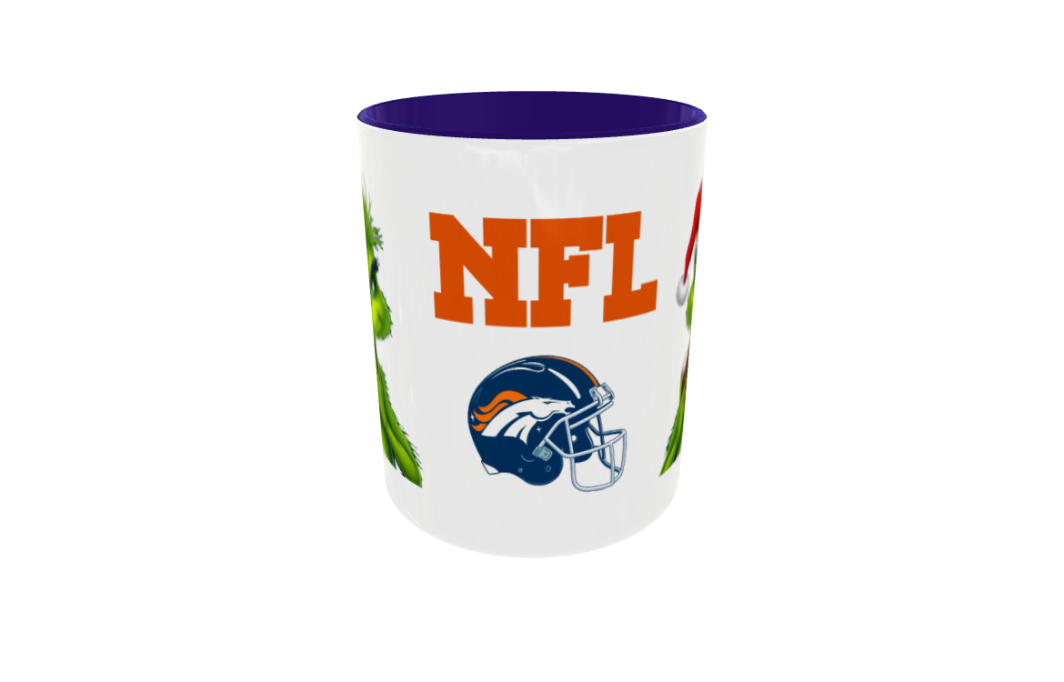 Grinch NFL Helm Tasse B-F