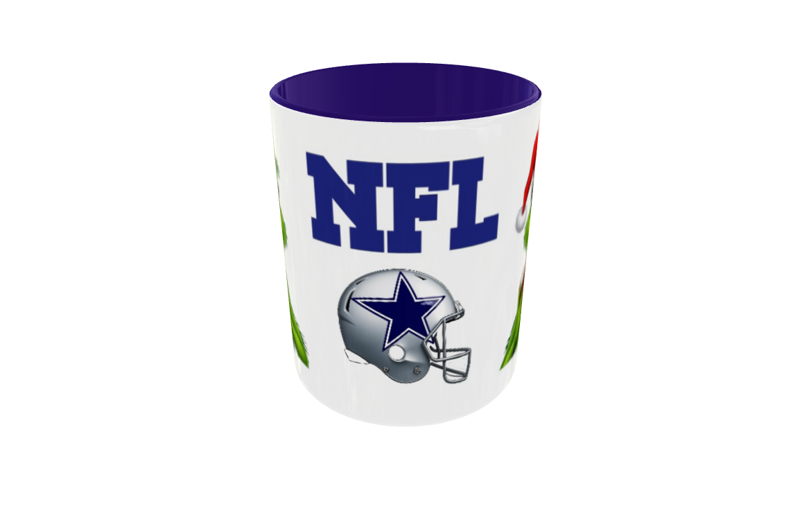 Grinch NFL Helm Tasse B-F