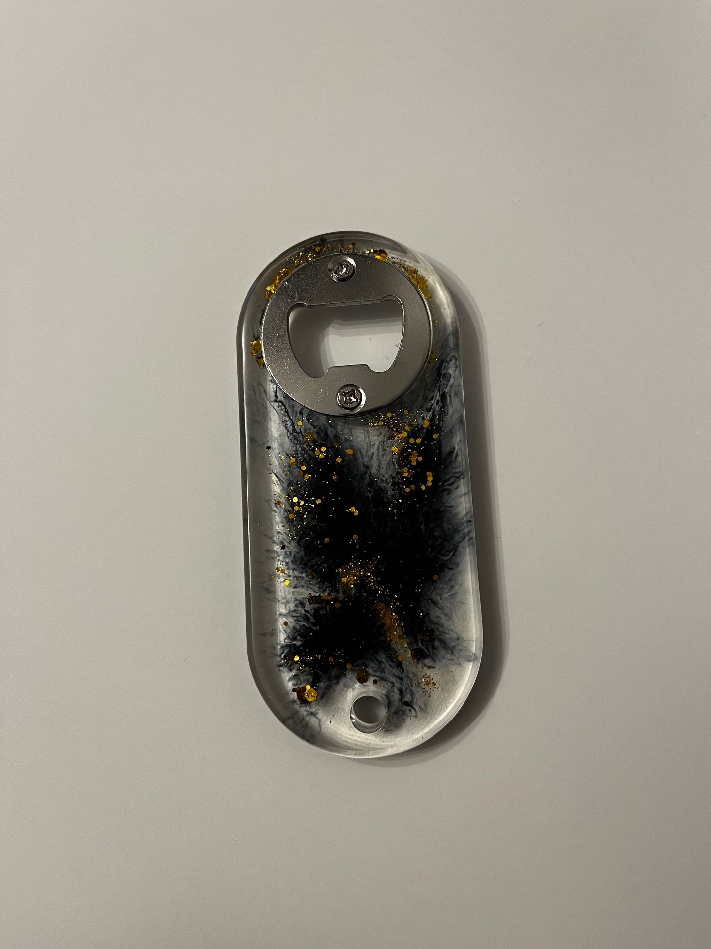 Flaschenöffner Schwarz/Gold