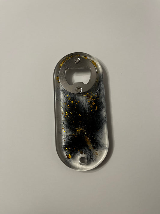 Flaschenöffner Schwarz/Gold